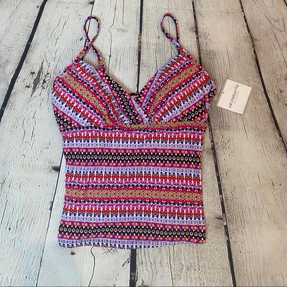 Liz Claiborne Other - Liz Claiborne Tankini Swim Top
